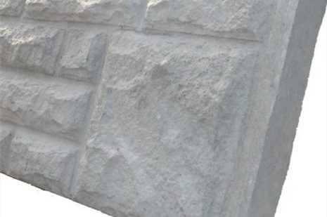 Rockface Concrete Base Panel / Gravel Board